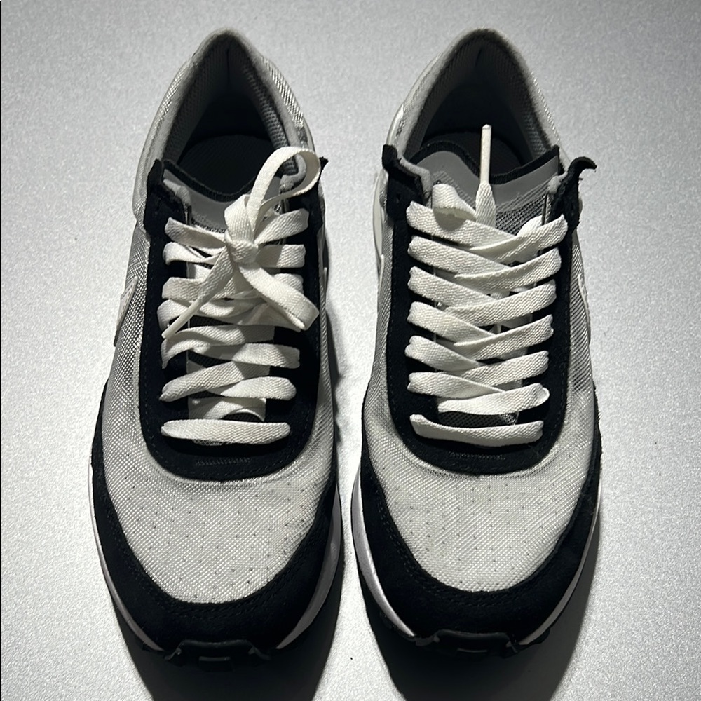 Classic Black and White Sneakers